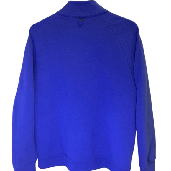 Nike Men's Royal Blue Zip-Up Sweater - Picture 2 of 3